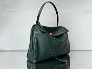 Balenciaga Women's Rodeo Large Handbag in Pine Green - 40x30x13cm - 4