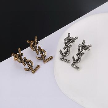 YSL Earrings Gold/ Silver 15808