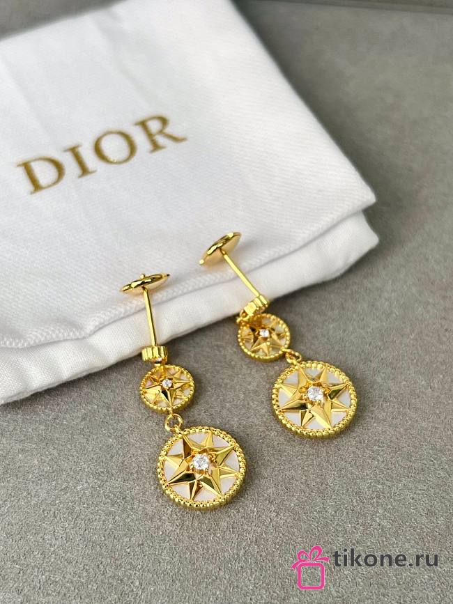 Dior Rose Des Vents Earrings 15825 - 1