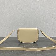 Loro Piana Mini Ghiera Bag Grained Calfskin Lotus Root A0DL - 18x13x7cm - 3