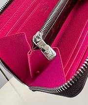 LV Clemence Wallet Pondichery Pink M12395 - 20x9x2cm - 2