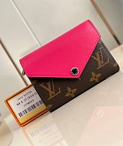 LV Victorine Wallet Monogram Canvas Pondichery Pink M12392 - 12x9.5x2.5cm - 1