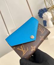 LV Victorine Wallet Monogram Canvas Gaston Blue M12885 - 12x9.5x2.5cm - 4