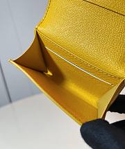 LV Envelope Business Card Holder Yellow M12664 - 10.5x8x1cm - 6