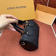 LV Nano Speedy Monogram Empreinte Black M82450 - 16x10x7.5cm - 5