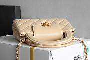 Chanel 23 Beige Kelly Bag - 13x19x7cm - 2