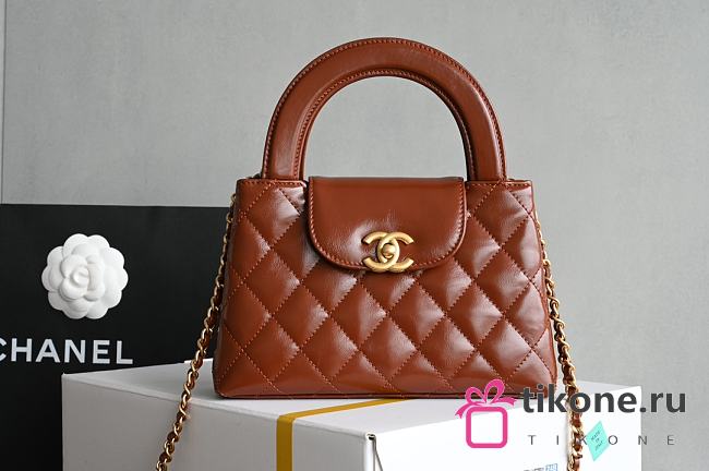 Chanel 23 Caramel Kelly Bag - 13x19x7cm - 1