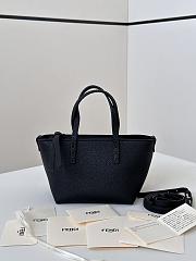 Fendi Roll Mini Black Mini Bag - 15.5x11x13cm - 1