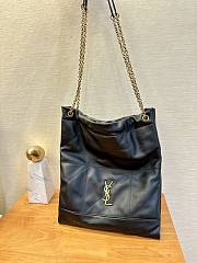 YSL Jamie Pochon In Lambskin Black - 34x26x2cm - 1