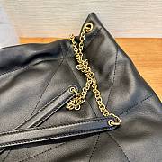 YSL Jamie Pochon In Lambskin Black - 34x26x2cm - 6