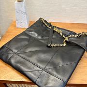 YSL Jamie Pochon In Lambskin Black - 34x26x2cm - 5