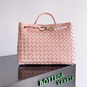 Bottega Veneta Medium Andiamo Intrecciato Cameo - 32x25x11cm - 1