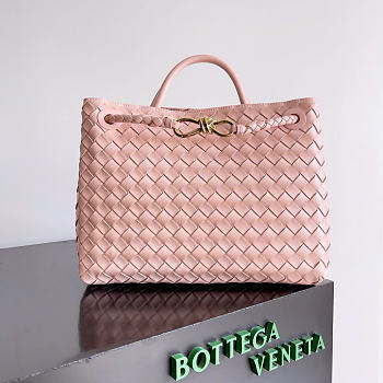 Bottega Veneta Medium Andiamo Intrecciato Cameo - 32x25x11cm