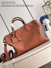 LV Speedy P9 Bandouliere 40 Cognac Calfskin Leather M12672 - 40x26x23cm - 5