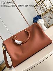 LV Speedy P9 Bandouliere 40 Cognac Calfskin Leather M12672 - 40x26x23cm - 4