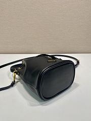 Prada Leather Mini Bag Black - 19.5x15.5x10cm - 4