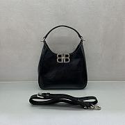 Balenciaga BB Soft Small Hobo Bag in Black - 20x20x8cm - 1