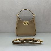 Balenciaga BB Soft Small Hobo Bag in Beige - 20x20x8cm - 1