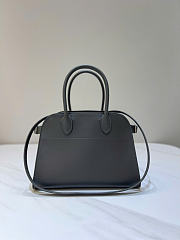 The Row Soft Margaux 10 Bag in Calfskin Leather Gray - 25.5x18x19cm - 1