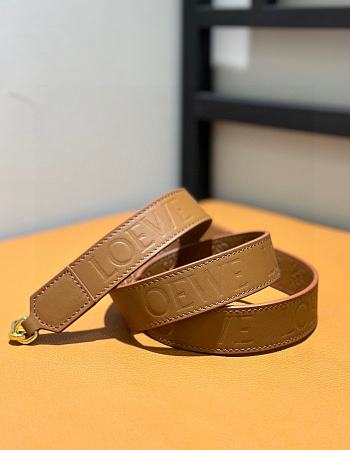 Loewe Strap Brown - 102x3cm