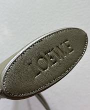 Loewe Dice Pocket In Classic Calfskin Dark Khaki Green - 20.5x12.7x4.5cm - 3