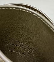 Loewe Dice Pocket In Classic Calfskin Dark Khaki Green - 20.5x12.7x4.5cm - 2