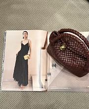 Bottega Veneta Small Tosca Burgundy - 20x16.5x7cm - 4