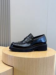 VLTN Garavani Gentleglam Calfskin Loafer Black  - 4