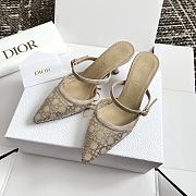 Dior Capture Heeled Mule Beige - 3