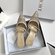 Dior Capture Heeled Mule Beige - 2