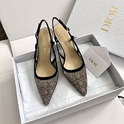 Dior Capture Slingback Pump Black  - 1