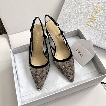 Dior Capture Slingback Pump Black 