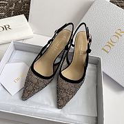 Dior Capture Slingback Pump Black  - 2