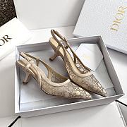 Dior Capture Slingback Pump Beige - 6