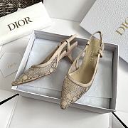 Dior Capture Slingback Pump Beige - 5