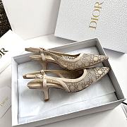 Dior Capture Slingback Pump Beige - 3