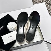 Chanel Mary Janes White Black - 5