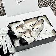 Chanel Mary Janes White Black - 4