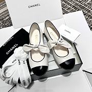 Chanel Mary Janes White Black - 3