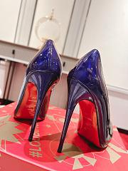 Christian Louboutin Patent Leather So Kate Pumps 120mm Purple - 6