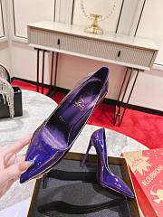 Christian Louboutin Patent Leather So Kate Pumps 120mm Purple - 2