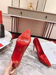 Christian Louboutin Patent Leather So Kate Pumps 120mm Red - 4