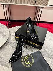 Christian Louboutin Duvette Strass Pumps 70mm Black - 5