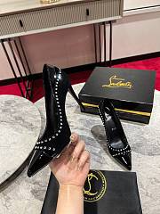 Christian Louboutin Duvette Strass Pumps 70mm Black - 6