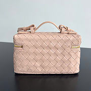 Bottega Veneta Bang Bang Vanity Case Pink - 23x12.5x4cm - 3