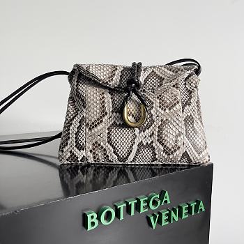 Bottega Veneta Small Liberta Python Leather - 27.5x16x6cm