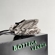 Bottega Veneta Small Liberta Python Leather - 27.5x16x6cm - 5