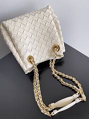 Bottega Veneta Small Parachute Chain Chalk - 20x17x16.5cm - 3