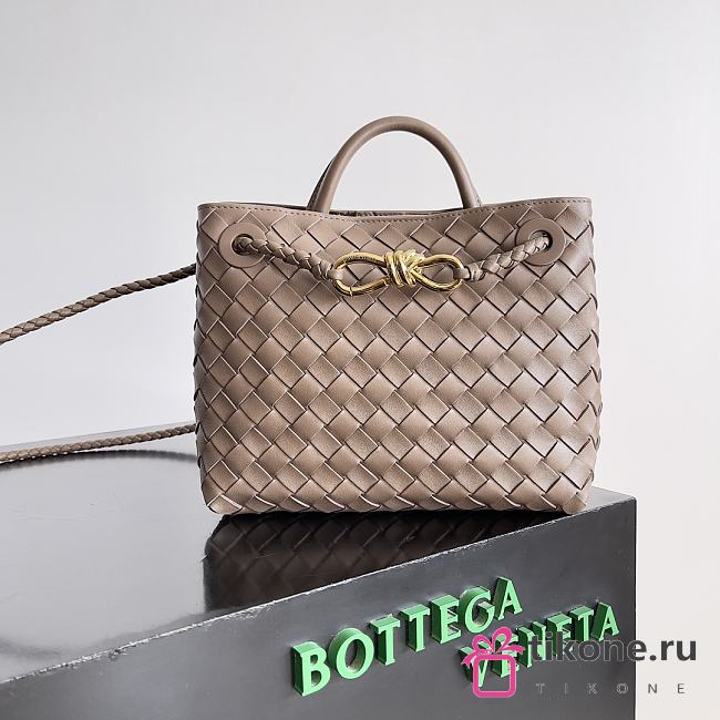 Bottega Veneta Small Andiamo Intrecciato Pinecone - 25x20x10cm - 1