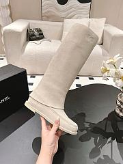 Hermes Boots Beige Suede Leather - 1